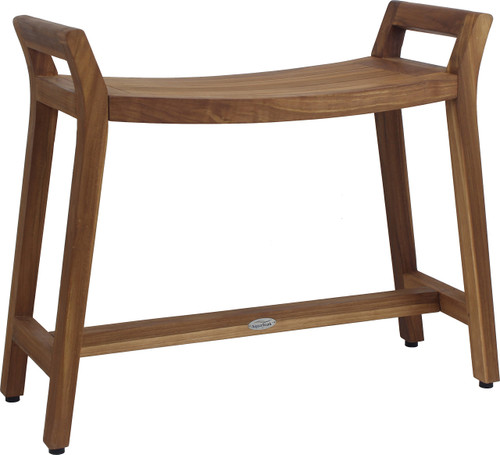 Patented Asia Ascend Estate Teak Shower Bench with Elevated Height